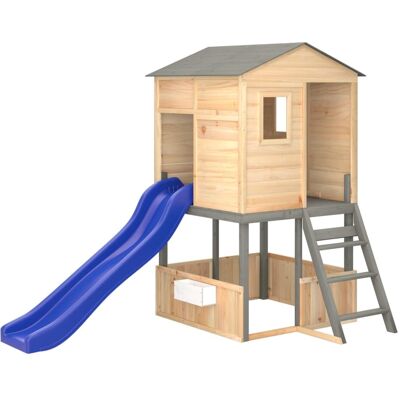 HELLOSHOP26 Columpios Para Juegos De Exterior, Tobogán, Columpios Robustos, Juegos De Jardín, 145 X 131,5 X 218,5 Cm, Madera Maciza De Abeto 020004793 HELLOSHOP26 Columpios Para Juegos De Exterior, Tobogán, Columpios Robustos, Juegos De Jardín, 145 X 131,5 X 218,5 Cm, Madera Maciza De Abeto 020004793