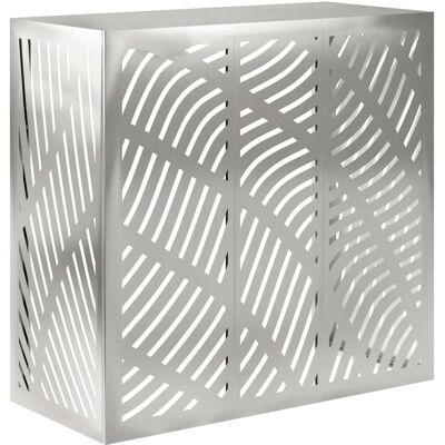 Funda Para Aire Acondicionado Plateado 110 X 50 X 105 Cm Vidaxl Funda Para Aire Acondicionado Plateado 110 X 50 X 105 Cm Vidaxl