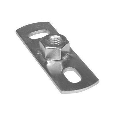 Placa de pared Walraven - M8, Acero, Galvanizado - Placa de pared Placa de pared Walraven - M8, Acero, Galvanizado - Placa de pared