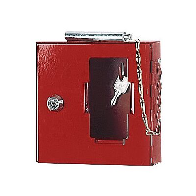 Certeo - Caja Para Llaves De Emergencia Con Cristal Con Mazo Para Romper Certeo - Caja Para Llaves De Emergencia Con Cristal Con Mazo Para Romper