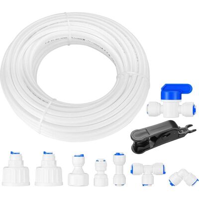 OEM Tuyau D'Alimentation En Eau De 15 Mètres Et Kit De Connecteur De Réfrigérateur, Raccords De Tuyau, Connecteurs De Plomberie, Kit De Filtre À Eau Pour Réfrigérateur Double De Style Européen OEM Tuyau D'Alimentation En Eau De 15 Mètres Et Kit De Connecteur De Réfrigérateur, Raccords De Tuyau, Connecteurs De Plomberie, Kit De Filtre À Eau Pour Réfrigérateur Double De Style Européen