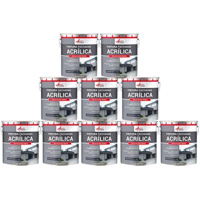ARCANE INDUSTRIES Pintura Acrílica Para Exteriores, Impermeable Y Duradera Para Fachadas Exteriores - Arcafaçade Renov ARCANE INDUSTRIES Pintura Acrílica Para Exteriores, Impermeable Y Duradera Para Fachadas Exteriores - Arcafaçade Renov