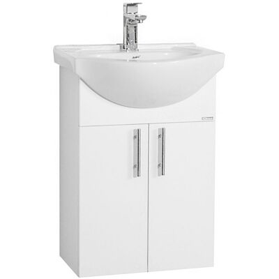 Conjunto de Muebles de Baño Lisalo de 2 Piezas - Blanco Conjunto de Muebles de Baño Lisalo de 2 Piezas - Blanco