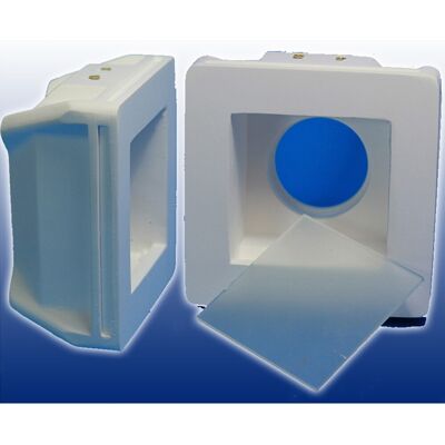 Faretto Faretto Faretto En Gesso Ad Incasso Led Quadrato Con Vetro Gu10 12x12 Cm - - Trade Shop Faretto Faretto Faretto En Gesso Ad Incasso Led Quadrato Con Vetro Gu10 12x12 Cm - - Trade Shop