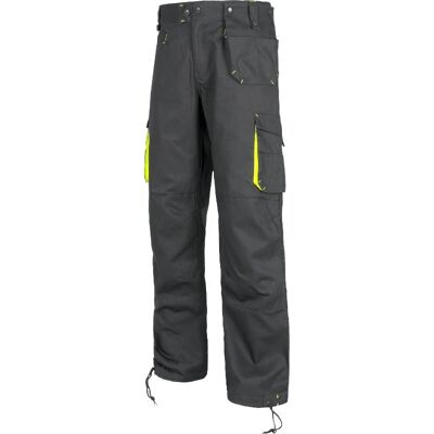 Pantalón Con Bolso Desmontable Para Herramientas Workteam Future Wf1619 50 Gris+amarillo A.v. Pantalón Con Bolso Desmontable Para Herramientas Workteam Future Wf1619 50 Gris+amarillo A.v.