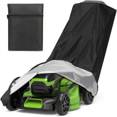 OEM Funda Para Cortacésped De Exterior Con Cordón Ajustable Y Bolsa De Almacenamiento (210d, 188x64x99cm) OEM Funda Para Cortacésped De Exterior Con Cordón Ajustable Y Bolsa De Almacenamiento (210d, 188x64x99cm)