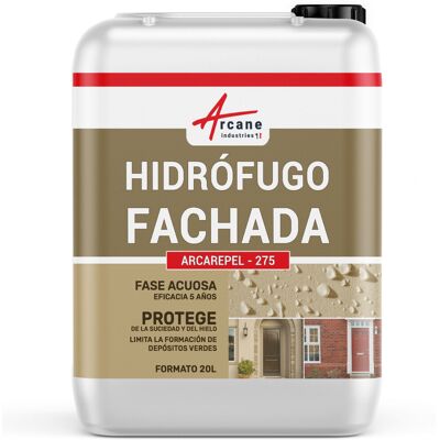 ARCANE INDUSTRIES Hidrófugo Para Fachadas De Piedra, Ladrillos Porosos, Revoques Y Estucos, En Fase Acuosa - Arcarepel - 275 ARCANE INDUSTRIES Hidrófugo Para Fachadas De Piedra, Ladrillos Porosos, Revoques Y Estucos, En Fase Acuosa - Arcarepel - 275