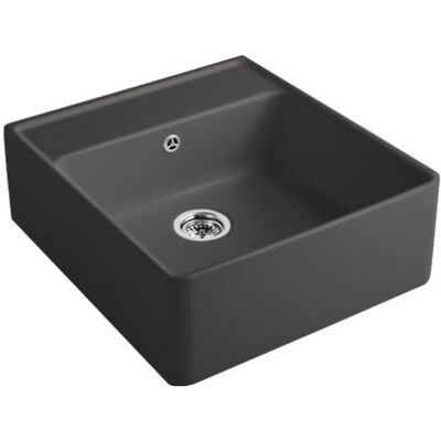 Villeroy & Boch Villeroy et Boch - Fregadero Graphite CeramicPlus Tradición - Drenaje Automático Villeroy & Boch Villeroy et Boch - Fregadero Graphite CeramicPlus Tradición - Drenaje Automático