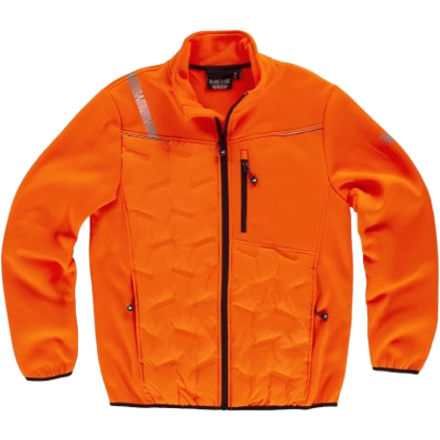 Chaqueta Combinada Con Tejido Acolchado Termosellado S7835 Sport Workteam L Naranja Flúor Chaqueta Combinada Con Tejido Acolchado Termosellado S7835 Sport Workteam L Naranja Flúor