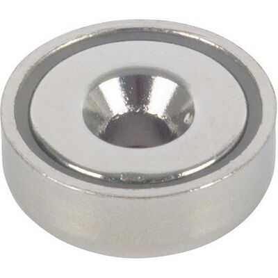 Imán de neodimio fix-o-moll - Ø20mm, H6,9, Ø4,5 - Imán Imán de neodimio fix-o-moll - Ø20mm, H6,9, Ø4,5 - Imán