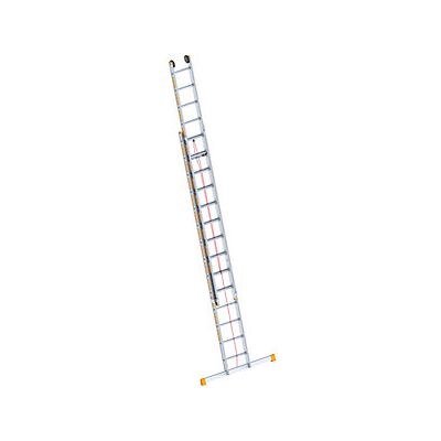 Escalera de aluminio Layher - 2x14 Peldaños Escalera de aluminio Layher - 2x14 Peldaños