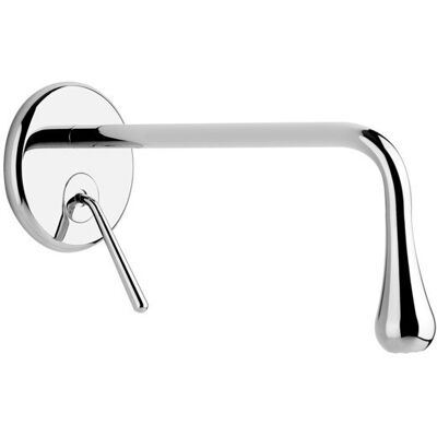 Juego de montaje Gessi Goccia - Mezclador de lavabo oculto - Blanco Juego de montaje Gessi Goccia - Mezclador de lavabo oculto - Blanco