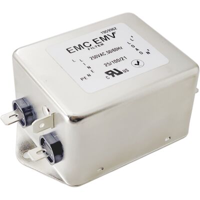 Filtro EMI Akyga EN2080-10-F - 10A Inductor Compacto Filtro EMI Akyga EN2080-10-F - 10A Inductor Compacto