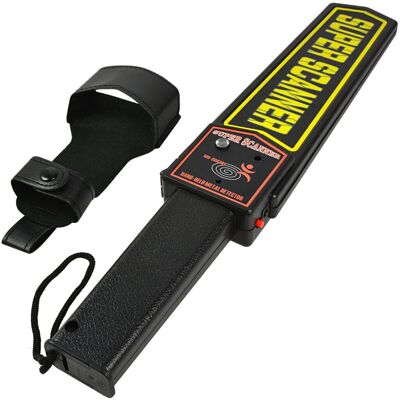 Trade Shop - Metal Detector Professionale Manuale Rilevatore Di Metalli Led Scanner Portatile - Trade Shop - Metal Detector Professionale Manuale Rilevatore Di Metalli Led Scanner Portatile -