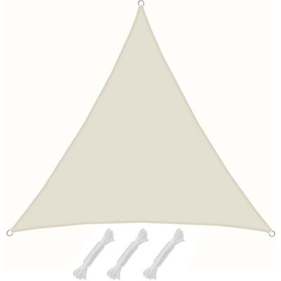 Sombrilla de sombra de triángulo beige Amanka - Vela de sombra Sombrilla de sombra de triángulo beige Amanka - Vela de sombra