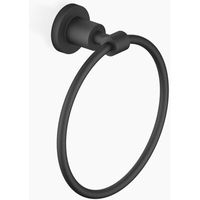 Anillo para Toallas Dornbracht Tara - Redondo - Negro Mate Anillo para Toallas Dornbracht Tara - Redondo - Negro Mate