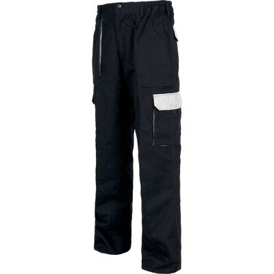 Pantalón De Algodón Combinado Con Bolsillos Inclinados Workteam Future Wf1560 52 Marino+gris Pantalón De Algodón Combinado Con Bolsillos Inclinados Workteam Future Wf1560 52 Marino+gris