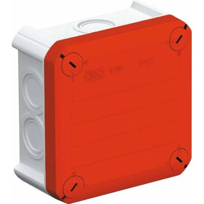 OBO Bettermann - Caja de derivación 114x114mm IP67 - Montaje en pared OBO Bettermann - Caja de derivación 114x114mm IP67 - Montaje en pared