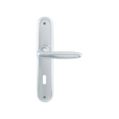Hoppe Verona Conjunto de manijas de puerta de aluminio - Juego de manijas para puertas interiores Hoppe Verona Conjunto de manijas de puerta de aluminio - Juego de manijas para puertas interiores