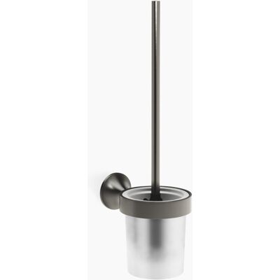 Juego de escobillas para inodoro Dornbracht Vaia - Modelo de pared, Cristal, Mate, proyección 158 mm Juego de escobillas para inodoro Dornbracht Vaia - Modelo de pared, Cristal, Mate, proyección 158 mm