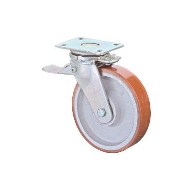 Rueda de acero pesado BS - 250mm, 1300kg Capacidad Rueda de acero pesado BS - 250mm, 1300kg Capacidad