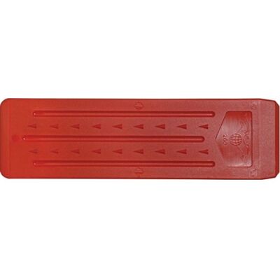 Accesorios de Herramienta de Jardín Adler - Cuña de tala 250mm Plástico Rojo Accesorios de Herramienta de Jardín Adler - Cuña de tala 250mm Plástico Rojo