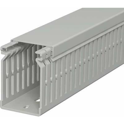 Conducto de cables OBO Bettermann - 2000mm, PVC, Gris Conducto de cables OBO Bettermann - 2000mm, PVC, Gris
