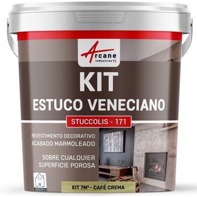 ARCANE INDUSTRIES Kit De Estuco Veneciano Decorativo - Kit Stuccolis - 171 ARCANE INDUSTRIES Kit De Estuco Veneciano Decorativo - Kit Stuccolis - 171