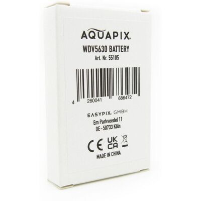 Batería para cámara Easypix WDV5630 - Litio recargable 3400mAh Batería para cámara Easypix WDV5630 - Litio recargable 3400mAh