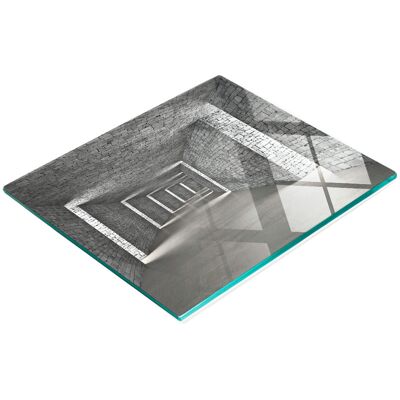 OEM Tablero De Cocina De Vidrio Templado Duradero Y Elegante Con Diseño De Ladrillo, 60x52 Cm. OEM Tablero De Cocina De Vidrio Templado Duradero Y Elegante Con Diseño De Ladrillo, 60x52 Cm.