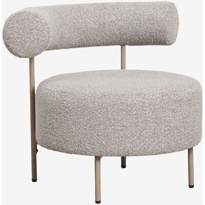 Pack De 2 Sillones En Tela Bouclé Arieta Sklum Pack De 2 Sillones En Tela Bouclé Arieta Sklum