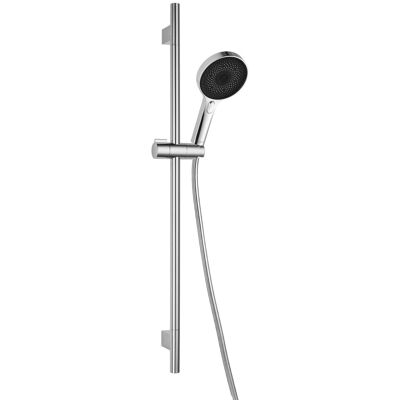 KIELLE - Oudee - Cromo/Negro - 700mm - Conjunto de ducha KIELLE - Oudee - Cromo/Negro - 700mm - Conjunto de ducha