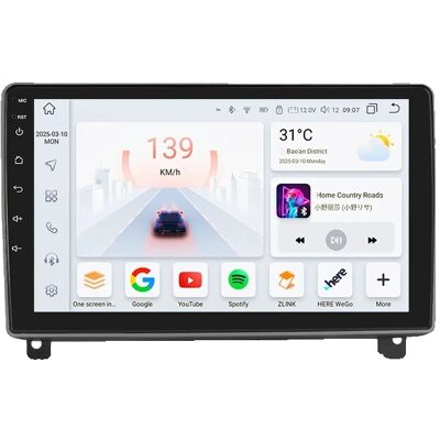 OEM Autorradio Con Pantalla Qled, Compatible Con Smartphones, Compatible Con Peugeot 407 2004-2011, S8-8g 128g-8core-4g Lte OEM Autorradio Con Pantalla Qled, Compatible Con Smartphones, Compatible Con Peugeot 407 2004-2011, S8-8g 128g-8core-4g Lte