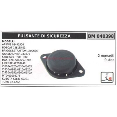 Briggs & Stratton Interruptor De Seguridad Briggs&stratton Modelos Ariens 03490500 Bobcat 158135.01 040398 Briggs & Stratton Interruptor De Seguridad Briggs&stratton Modelos Ariens 03490500 Bobcat 158135.01 040398