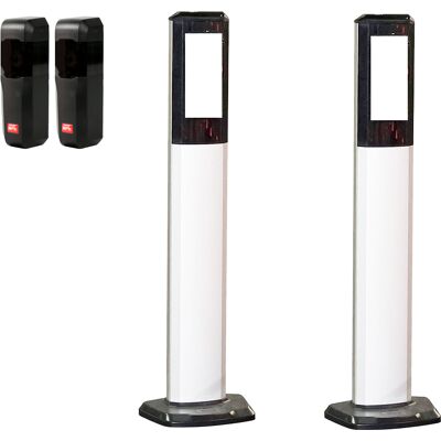 Bft - Kit Par De Fotocélulas Con Par De Postes Kit Compacta - Php R400009 Bft - Kit Par De Fotocélulas Con Par De Postes Kit Compacta - Php R400009