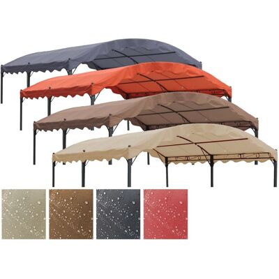 Quick-star - Cubierta de Recambio para Pérgola Arco 3x4m - Gris Quick-star - Cubierta de Recambio para Pérgola Arco 3x4m - Gris