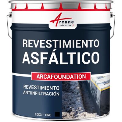 ARCANE INDUSTRIES Membrana Bituminosa Impermeabilizante, Para Cimientos En Bloques De Hormigón - Arcafoundation ARCANE INDUSTRIES Membrana Bituminosa Impermeabilizante, Para Cimientos En Bloques De Hormigón - Arcafoundation