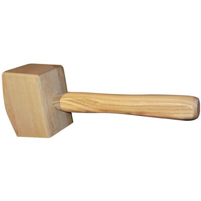 HP Mazo de Carpintero - Mango 140mm, Cabeza 80mm - Madera de Haya HP Mazo de Carpintero - Mango 140mm, Cabeza 80mm - Madera de Haya