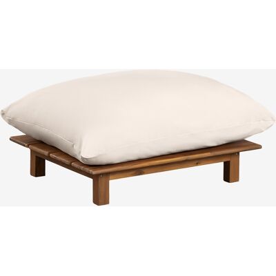 Puff En Madera De Acacia Brina Sklum Puff En Madera De Acacia Brina Sklum
