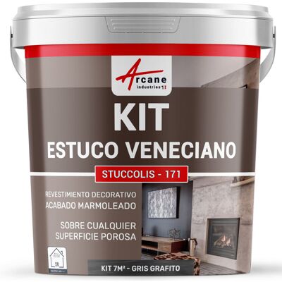 ARCANE INDUSTRIES Kit De Estuco Veneciano Decorativo - Kit Stuccolis - 171 ARCANE INDUSTRIES Kit De Estuco Veneciano Decorativo - Kit Stuccolis - 171