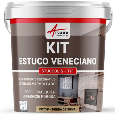 ARCANE INDUSTRIES Kit De Estuco Veneciano Decorativo - Kit Stuccolis - 171 ARCANE INDUSTRIES Kit De Estuco Veneciano Decorativo - Kit Stuccolis - 171