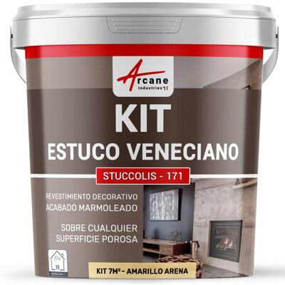 ARCANE INDUSTRIES Kit De Estuco Veneciano Decorativo - Kit Stuccolis - 171 ARCANE INDUSTRIES Kit De Estuco Veneciano Decorativo - Kit Stuccolis - 171
