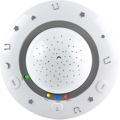 Alecto BC-125GS Proyector de Luz Nocturna y Chupete Alecto BC-125GS Proyector de Luz Nocturna y Chupete