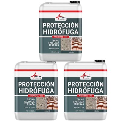 ARCANE INDUSTRIES Arcarepel - 255 Hidrófugo, Oleorepelente, Impermeabilizante Y Antimanchas Para Paredes, Terrazas, Tejados Y Fachadas ARCANE INDUSTRIES Arcarepel - 255 Hidrófugo, Oleorepelente, Impermeabilizante Y Antimanchas Para Paredes, Terrazas, Tejados Y Fachadas