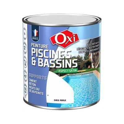 SANS MARQUE Oxi Pintura Para Piscina 10l Gris Claro - Oxi SANS MARQUE Oxi Pintura Para Piscina 10l Gris Claro - Oxi