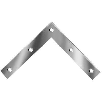 Vormann 100 x 15 mm Soporte de esquina galvanizado - Soporte de esquina Vormann 100 x 15 mm Soporte de esquina galvanizado - Soporte de esquina