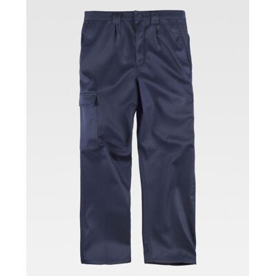 Pantalón Forrado En Tejido Polar Resistente A Líquidos Workteam B1408 54 Azul Marino Pantalón Forrado En Tejido Polar Resistente A Líquidos Workteam B1408 54 Azul Marino