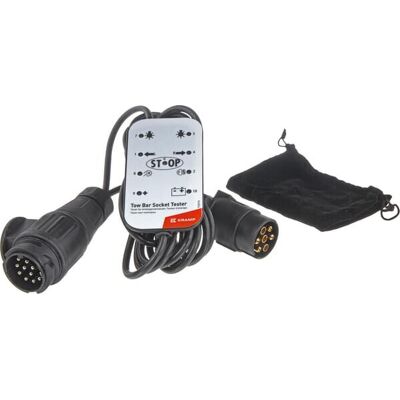 KRAMP Comprobador De Iluminaci贸n De 7+13 Polos Con Cable De 3,5m Universal Tt2713 KRAMP Comprobador De Iluminaci贸n De 7+13 Polos Con Cable De 3,5m Universal Tt2713