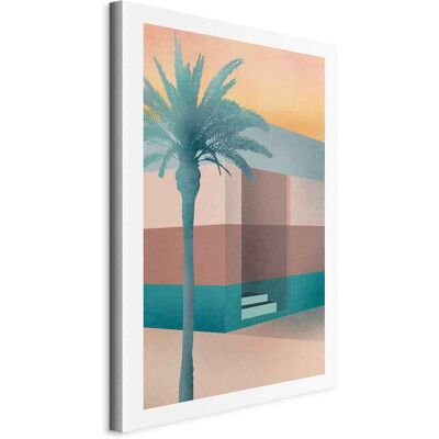 ARTGEIST Pintura - Calle Pastel (1 Parte) Vertical ARTGEIST Pintura - Calle Pastel (1 Parte) Vertical