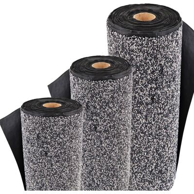 AQUAGART Lona de jardín para estanque - Efecto piedra, 18m x 0,4m, Gris AQUAGART Lona de jardín para estanque - Efecto piedra, 18m x 0,4m, Gris